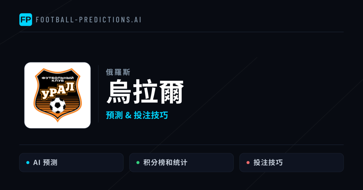 烏拉爾 運彩分析|足球預測與數據