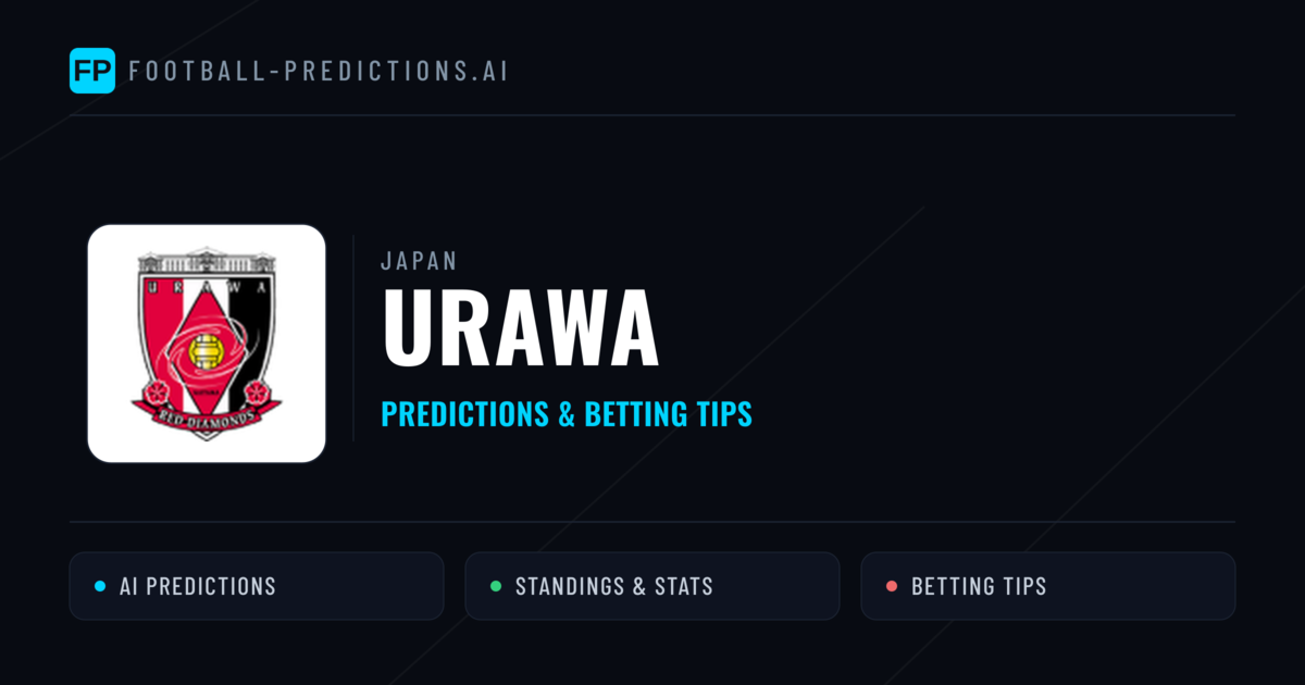Urawa Predictions & Stats