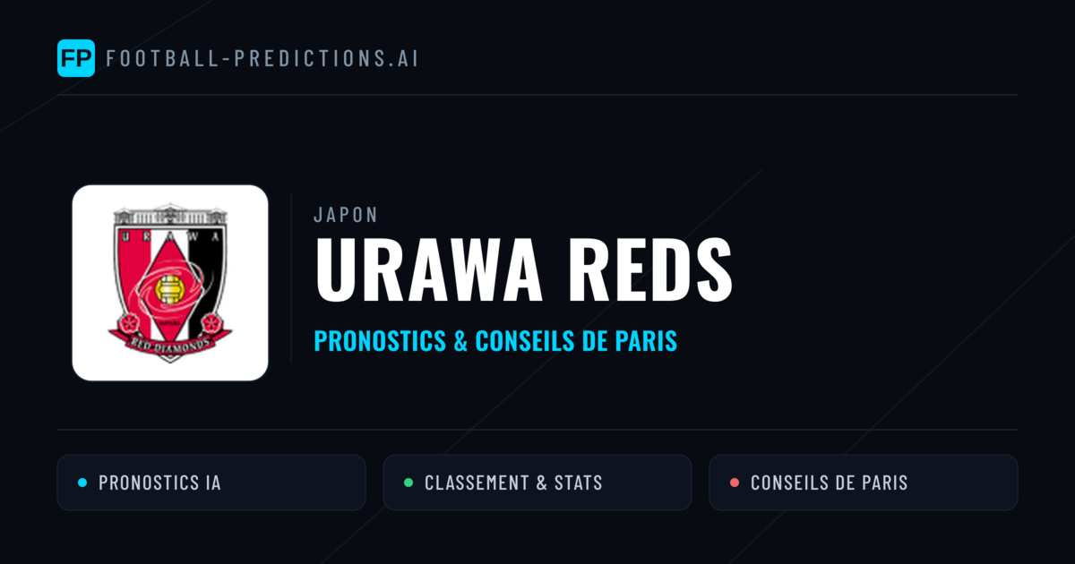 Urawa Reds Pronostics & Statistiques