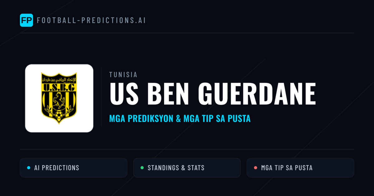 US Ben Guerdane Predictions & Stats