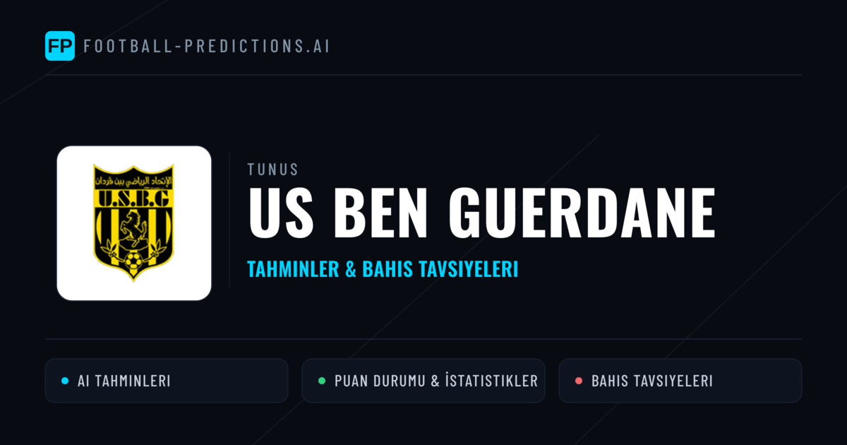 US Ben Guerdane Tahminleri & İstatistikler