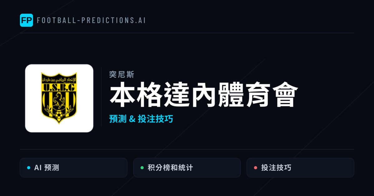 本格達內體育會 運彩分析|足球預測與數據