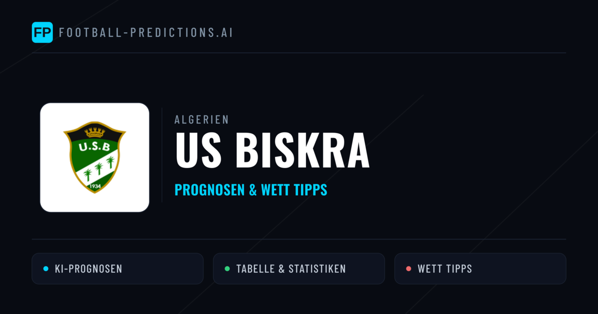 US Biskra Prognosen & Statistiken