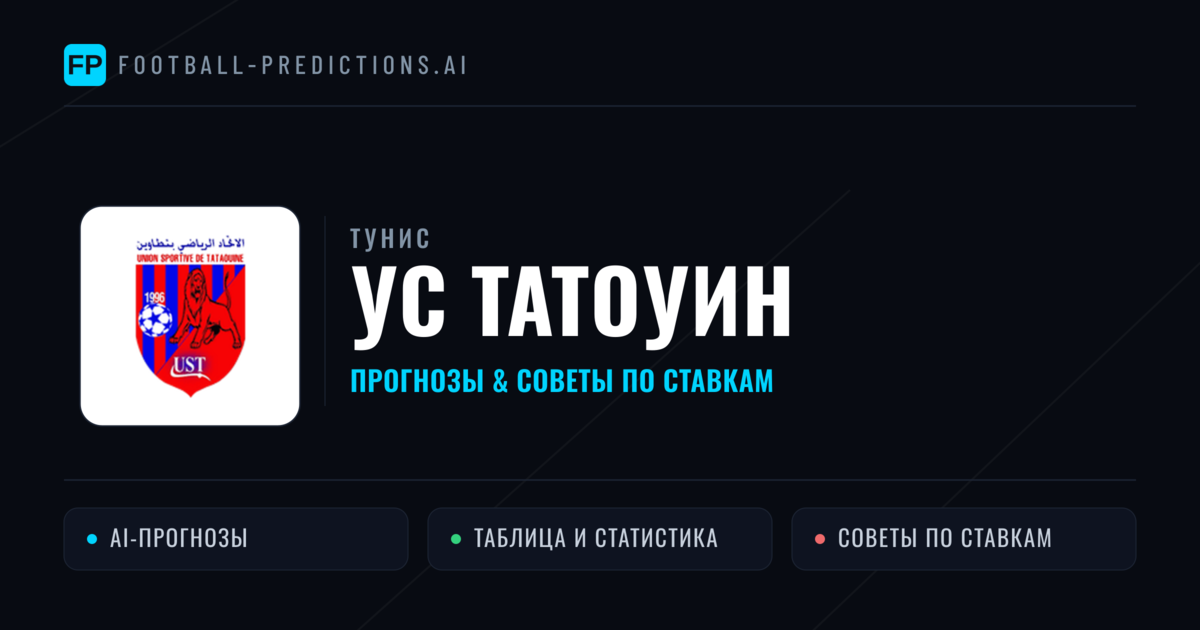 УС Татоуин прогнозы и статистика