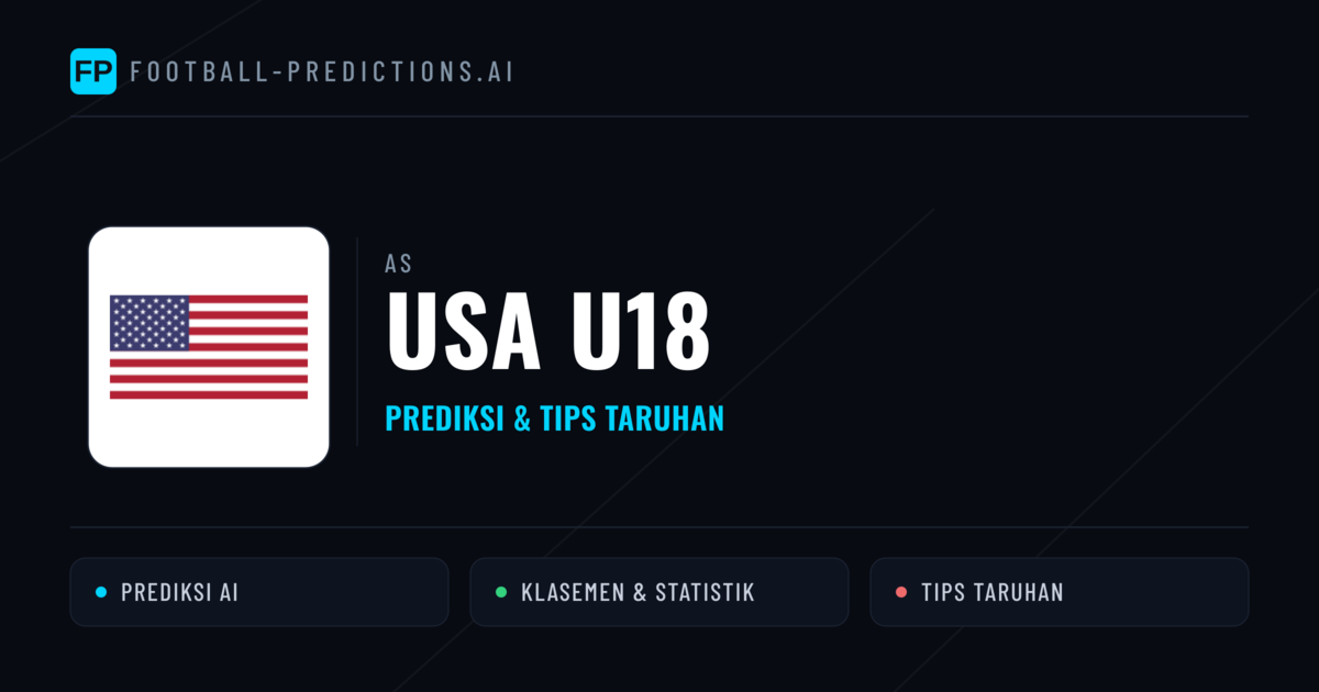 USA U18 Prediksi & Statistik Piala Dunia