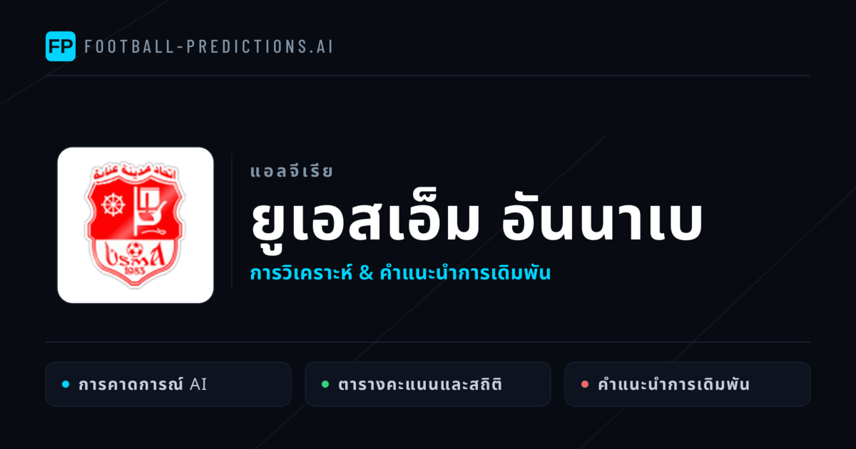 ยูเอสเอ็ม อันนาเบ การวิเคราะห์และสถิติ