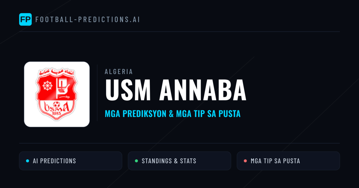 USM Annaba Predictions & Stats
