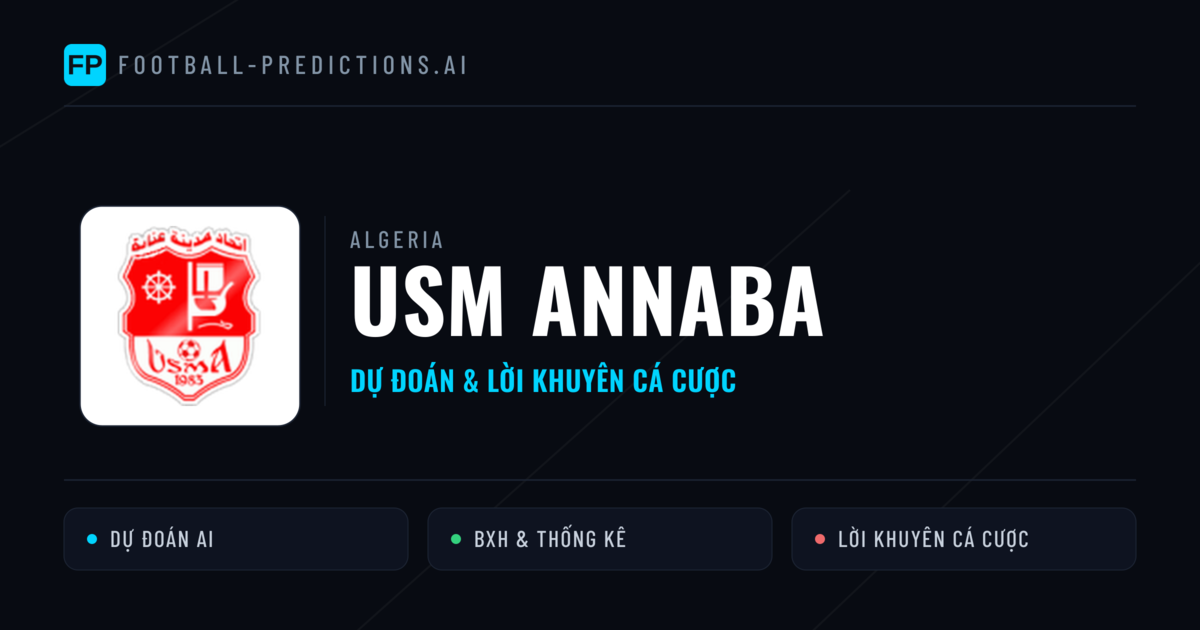 USM Annaba Dự đoán & Thống kê