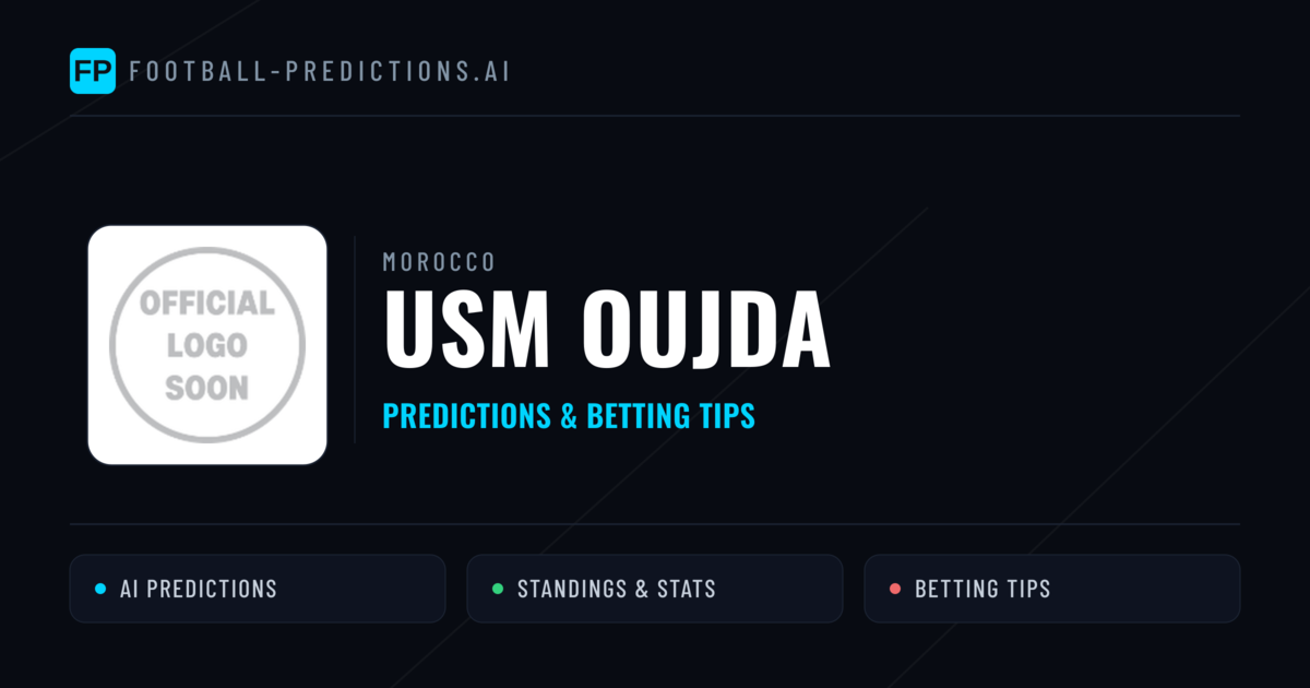 USM Oujda Predictions & Stats
