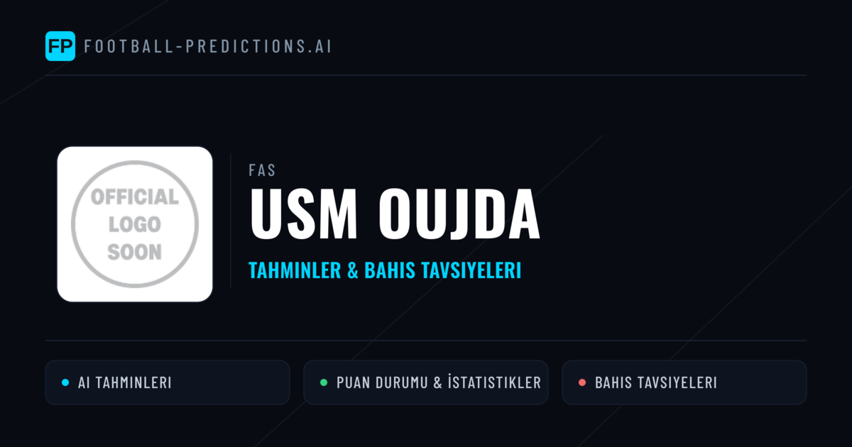 USM Oujda Tahminleri & İstatistikler