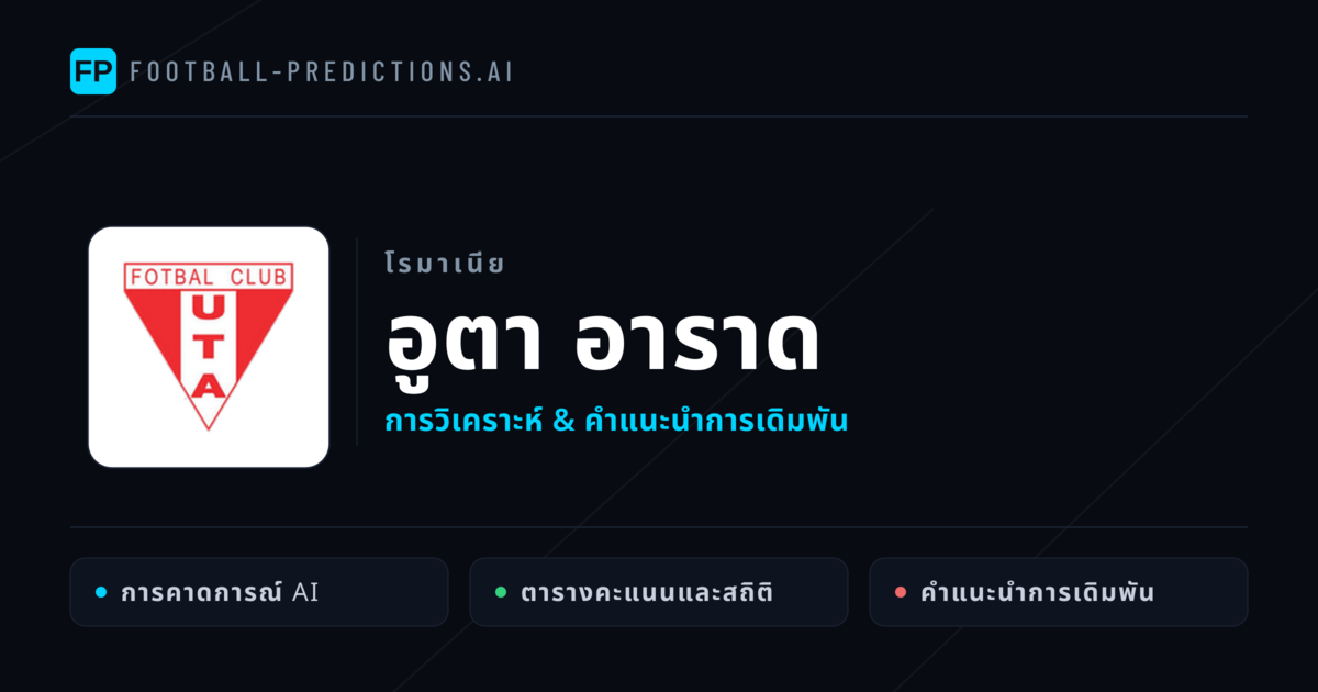 อูตา อาราด การวิเคราะห์และสถิติ