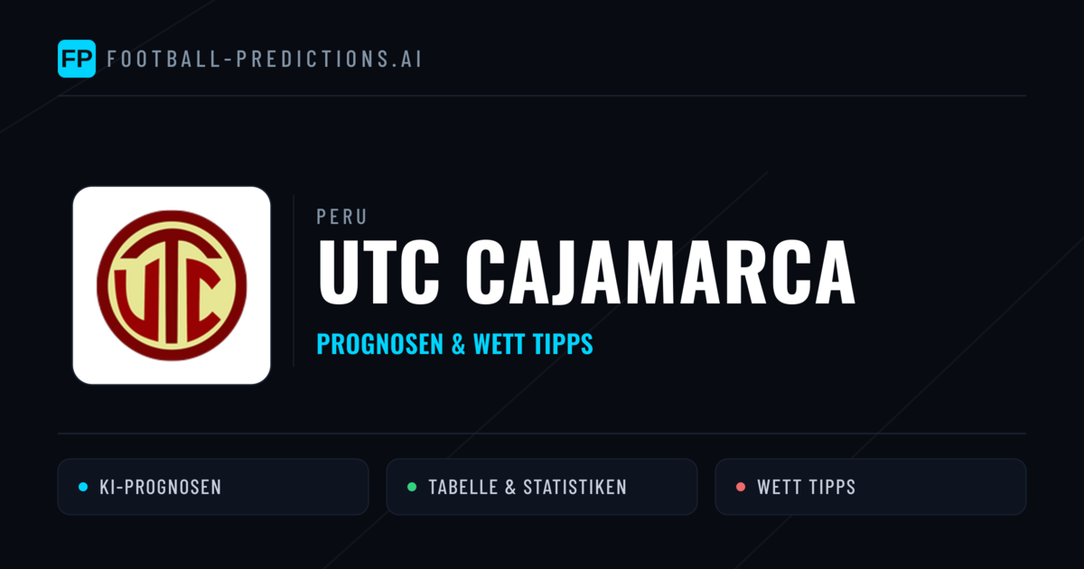 UTC Cajamarca Prognosen & Statistiken