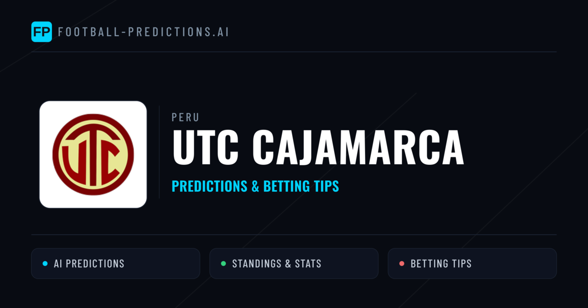 UTC Cajamarca Predictions & Stats