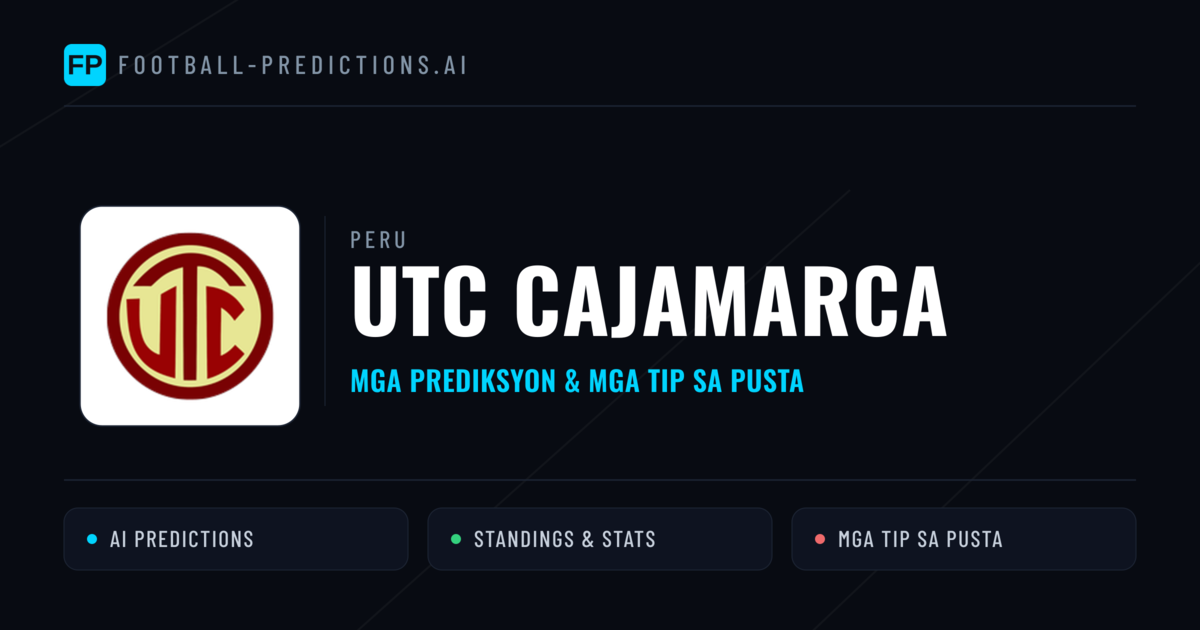 UTC Cajamarca Predictions & Stats