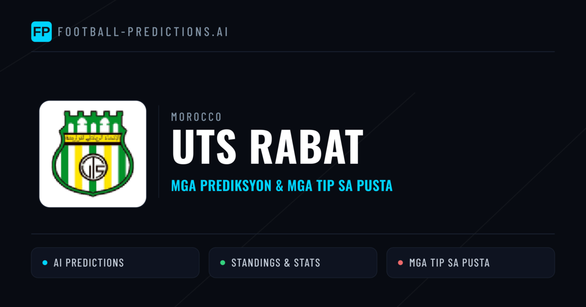 UTS Rabat Predictions & Stats