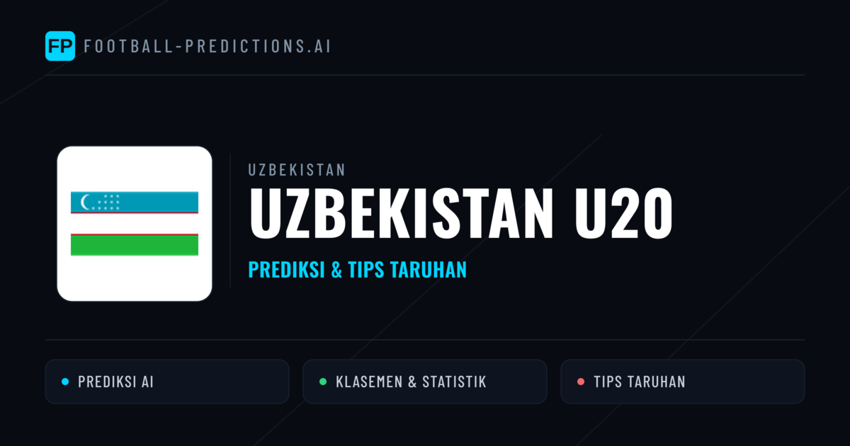 Uzbekistan U20 Prediksi & Statistik Piala Dunia