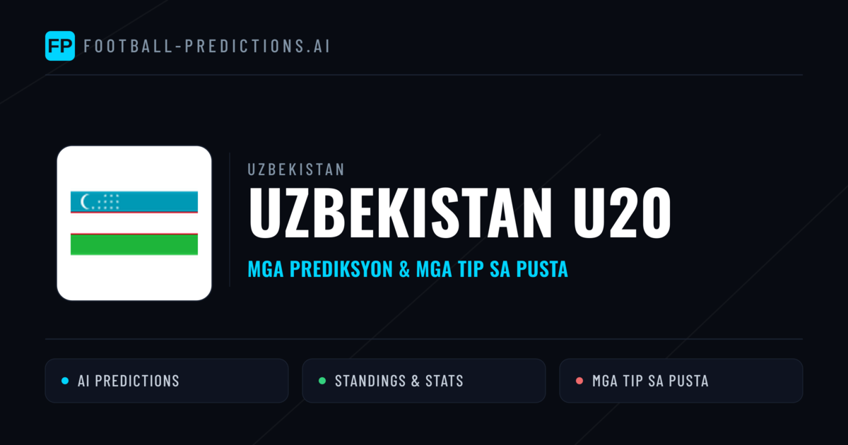Uzbekistan U20 Predictions & Stats