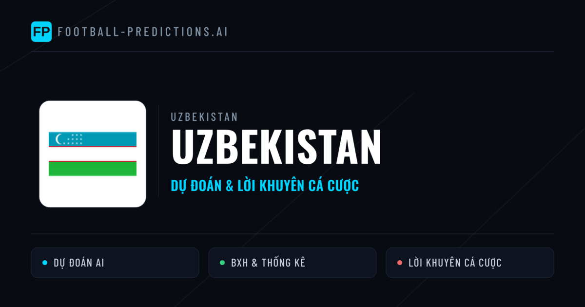 Uzbekistan Dự đoán & Thống kê
