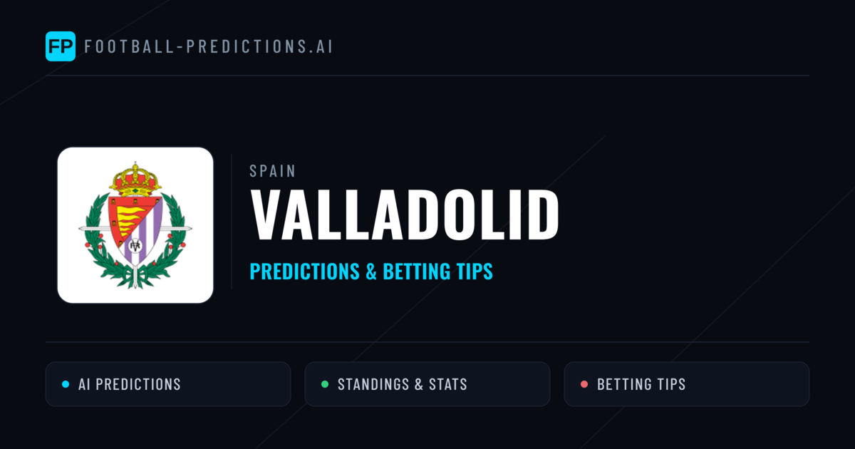 Valladolid Predictions & Stats