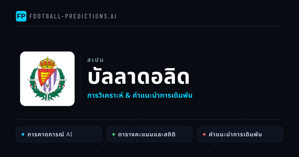 บัลลาดอลิด การวิเคราะห์และสถิติ