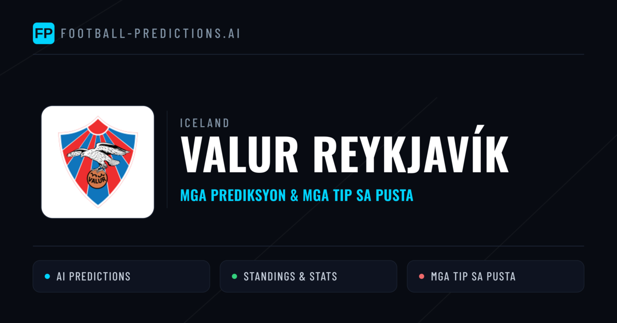 Valur Reykjavík Predictions & Stats
