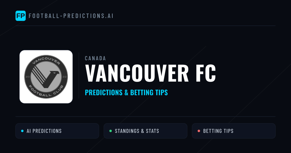Vancouver FC Predictions & Stats