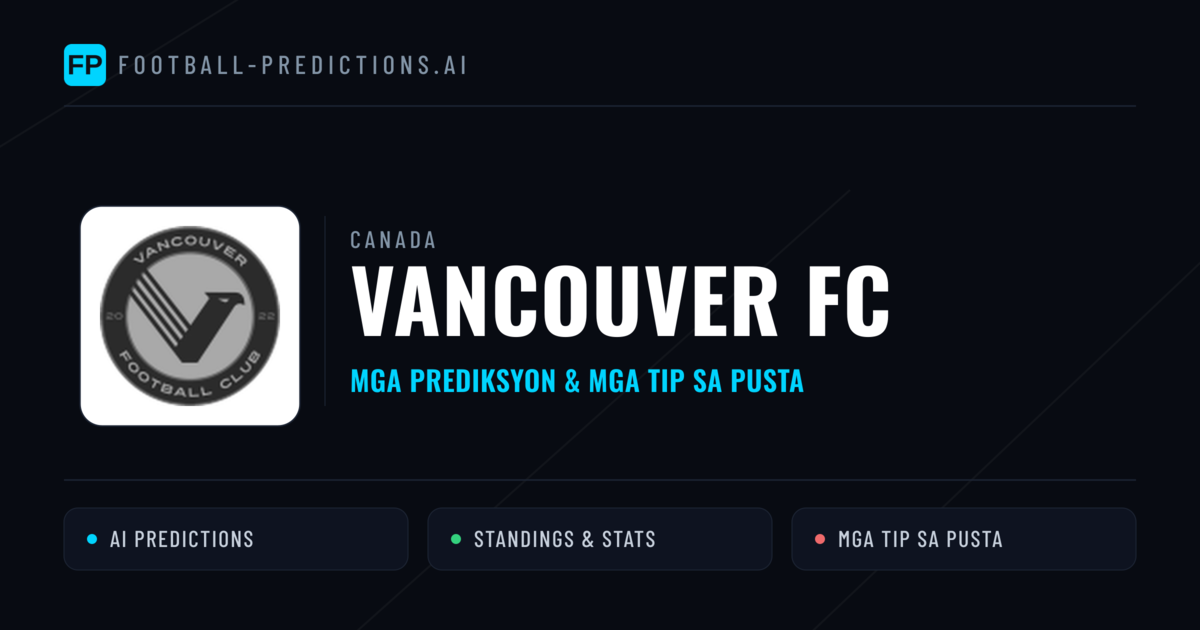 Vancouver FC Predictions & Stats