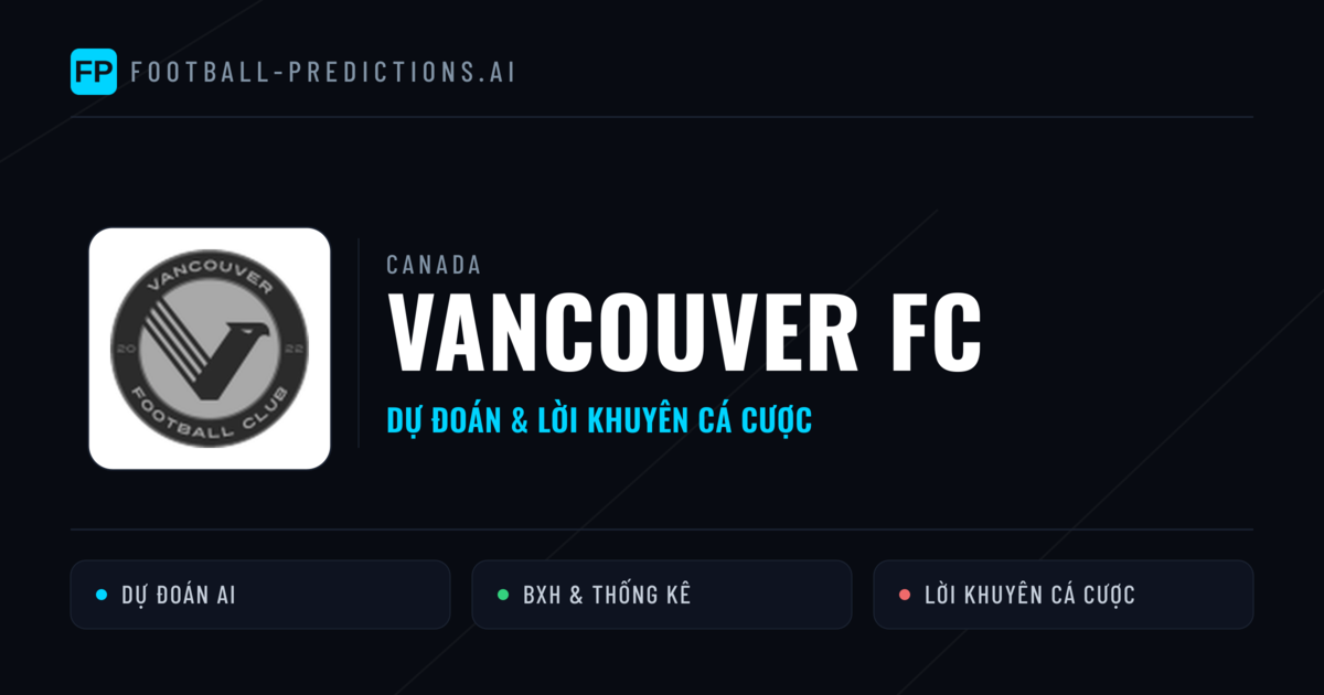 Vancouver FC Dự đoán & Thống kê