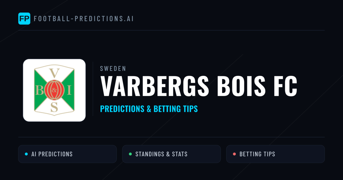 Varbergs BoIS FC Predictions & Stats