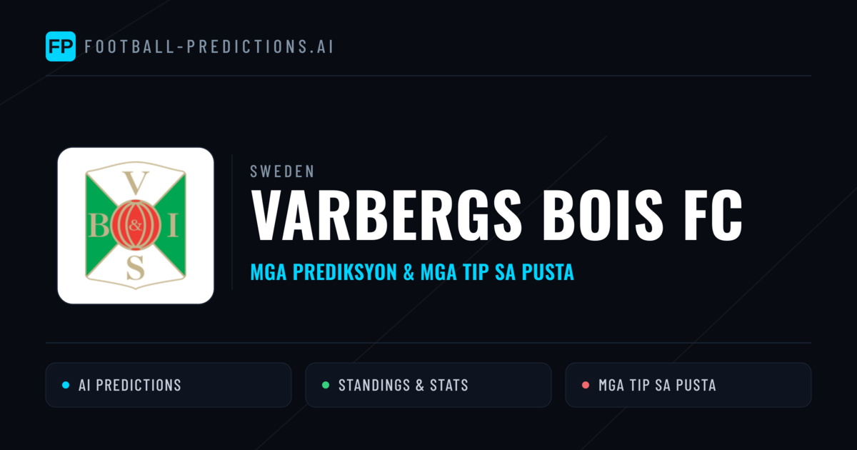 Varbergs BoIS FC Predictions & Stats
