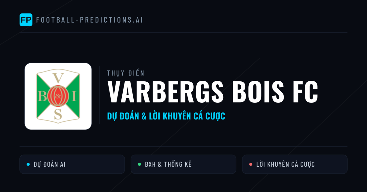 Varbergs BoIS FC Dự đoán & Thống kê