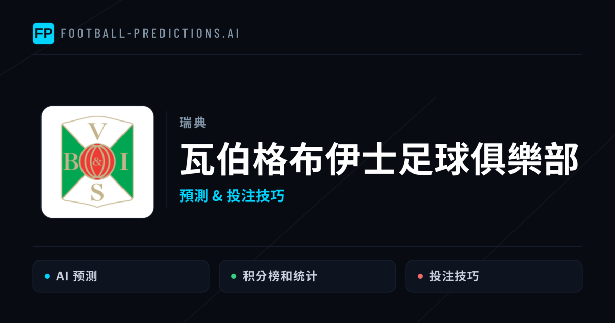瓦伯格布伊士足球俱樂部 運彩分析|足球預測與數據