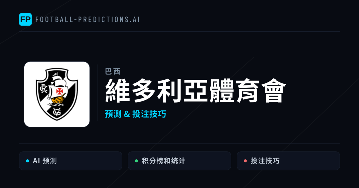 維多利亞體育會 運彩分析｜足球預測與數據