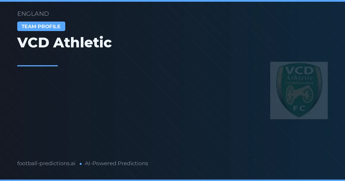 VCD Athletic Pronostics & Statistiques