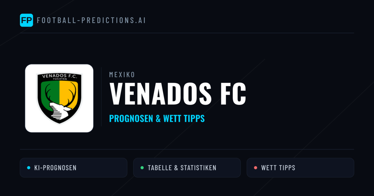 Venados FC Prognosen & Statistiken