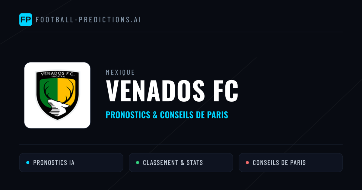 Venados FC Pronostics & Statistiques