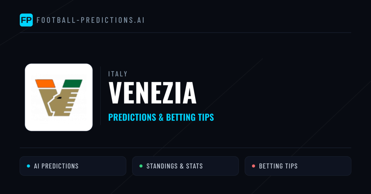 Venezia Predictions & Stats