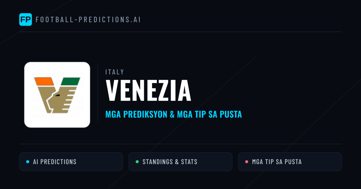 Venezia Predictions & Stats