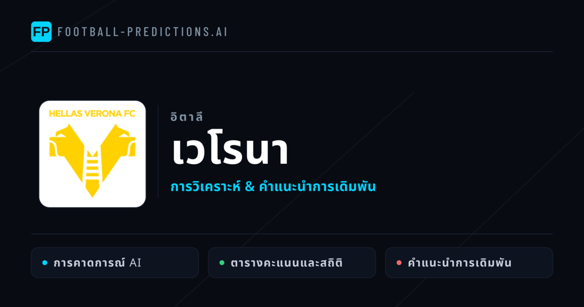 เวโรนา การวิเคราะห์และสถิติ