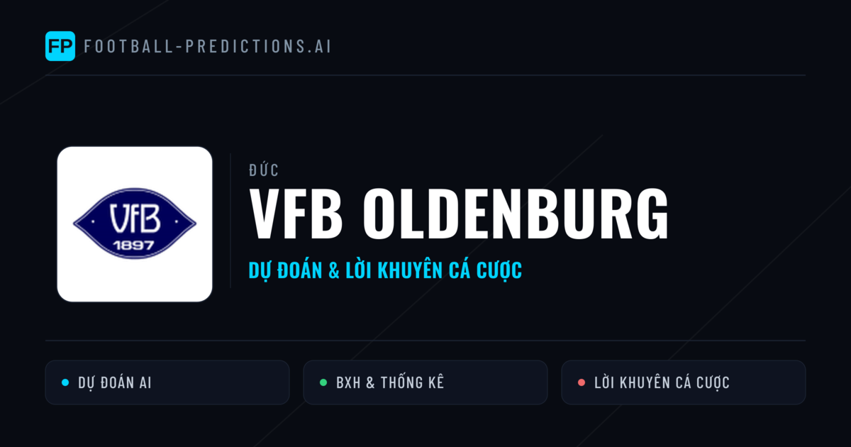 VfB Oldenburg Dự đoán & Thống kê