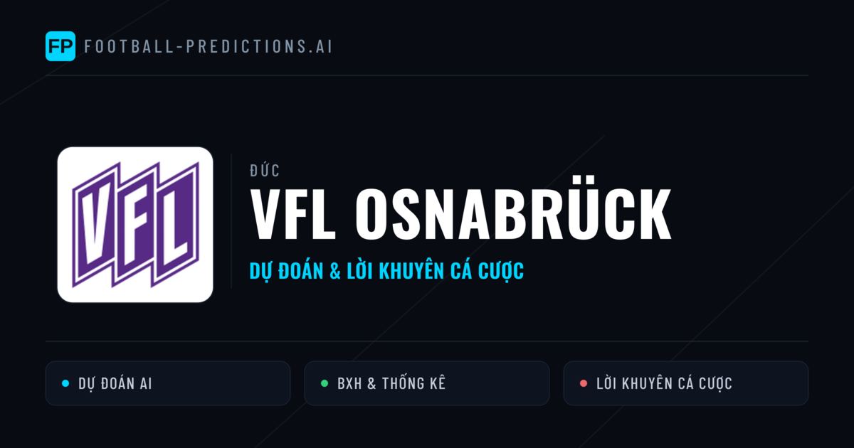 VfL Osnabrück Dự đoán & Thống kê