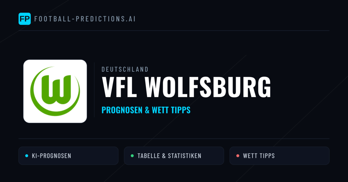 VfL Wolfsburg Prognosen & Statistiken