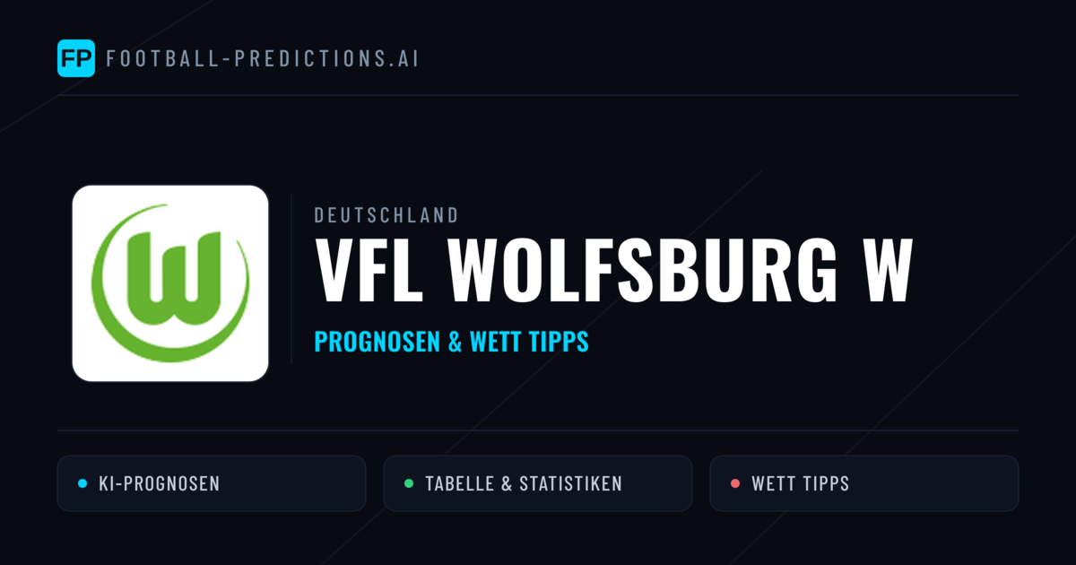VfL Wolfsburg W Prognosen & Statistiken