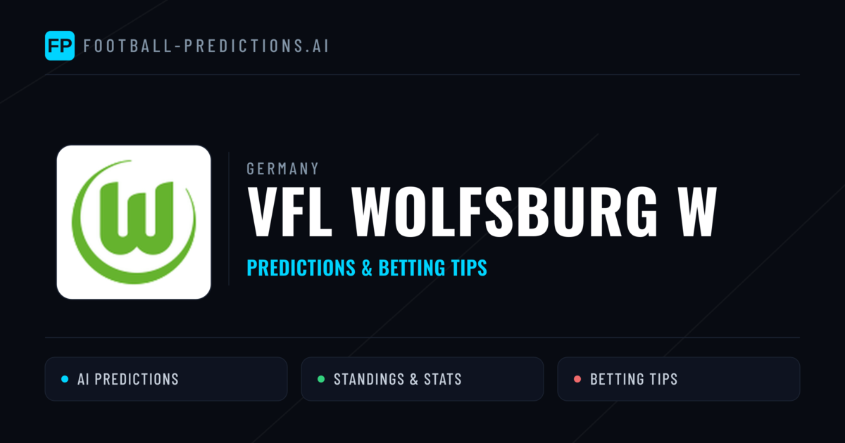 VfL Wolfsburg W Predictions & Stats