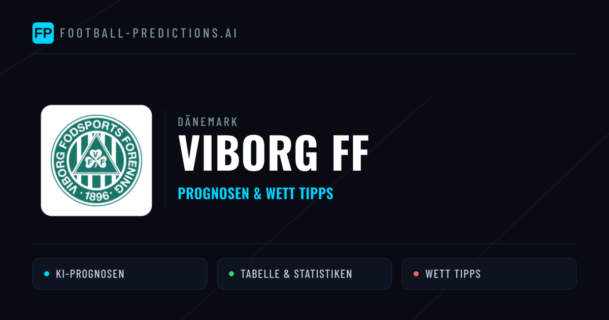 Viborg FF Prognosen & Statistiken