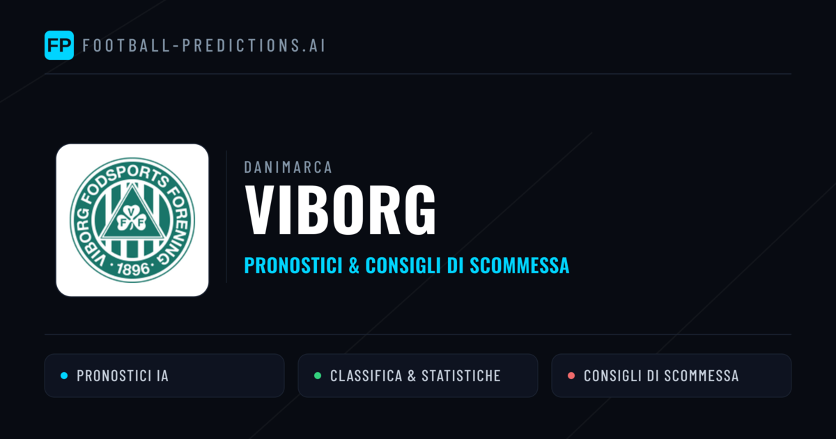 Pronostici e Statistiche Viborg