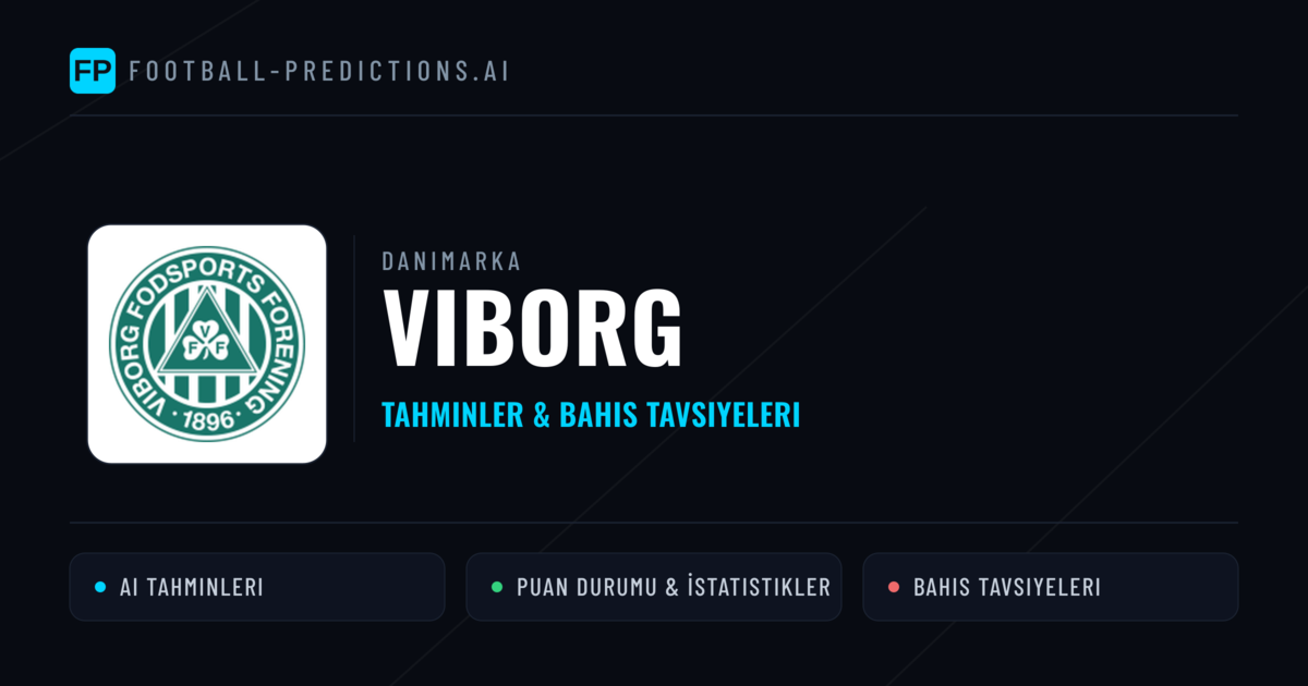 Viborg Tahminleri & İstatistikler