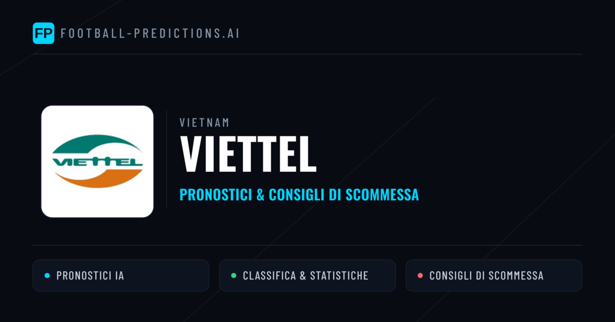 Pronostici e Statistiche Viettel