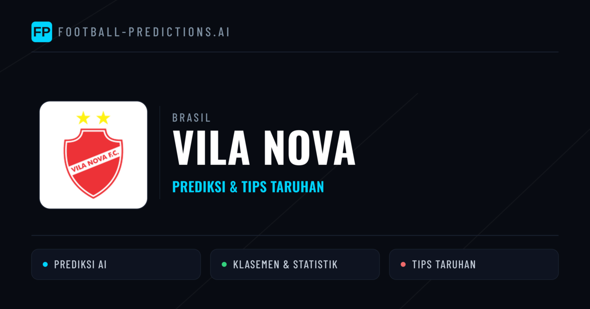Vila Nova Prediksi & Statistik Piala Dunia