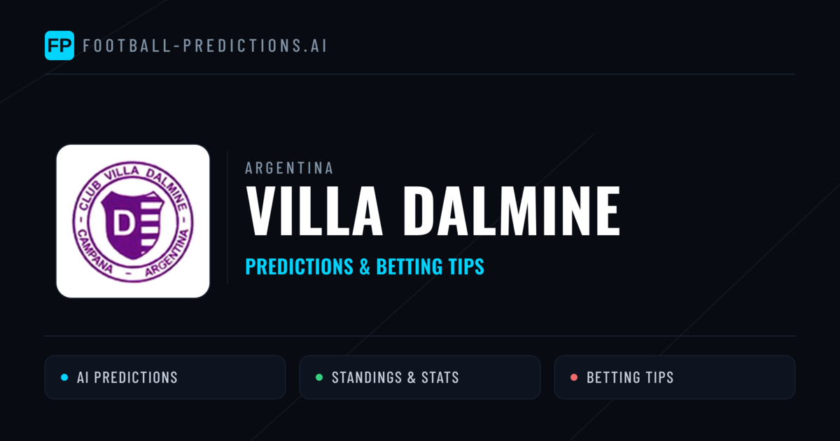 Villa Dalmine Predictions & Stats